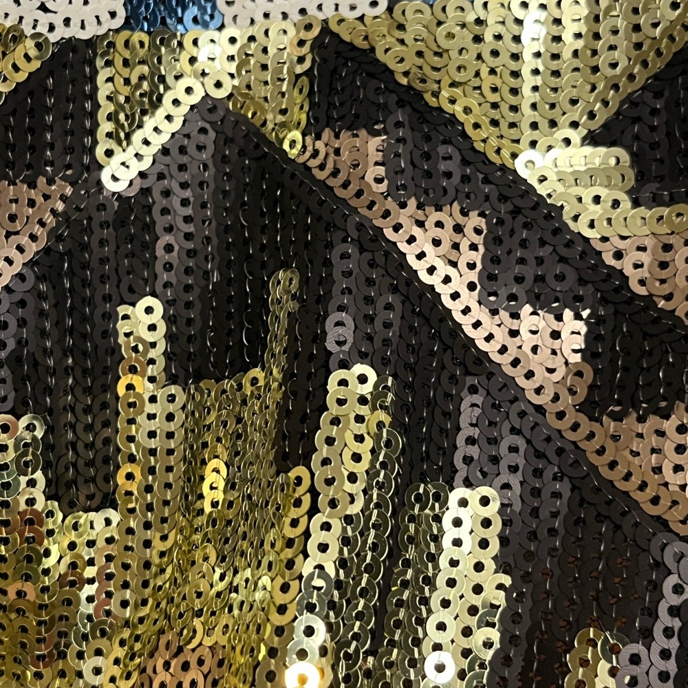 💥 Everly Sequin Geometric Pattern Dress - Picture 6 of 9